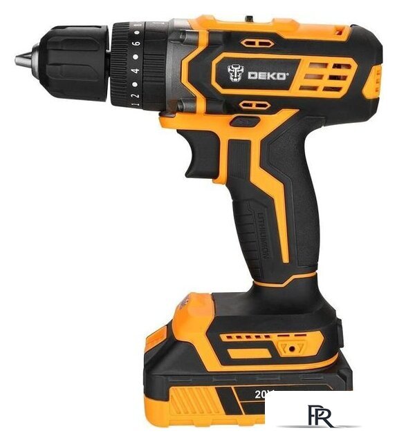 Ударная дрель-шуруповерт Deko DKCD20 Impact Set 063-4415 (с 2-мя АКБ 2 Ач, кейс) - Изображение №5 — Интернет-магазин ПроЗаказ