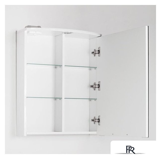  Style Line Шкаф с зеркалом Жасмин-2 60 (с подсветкой) - Изображение №2 — Интернет-магазин ПроЗаказ