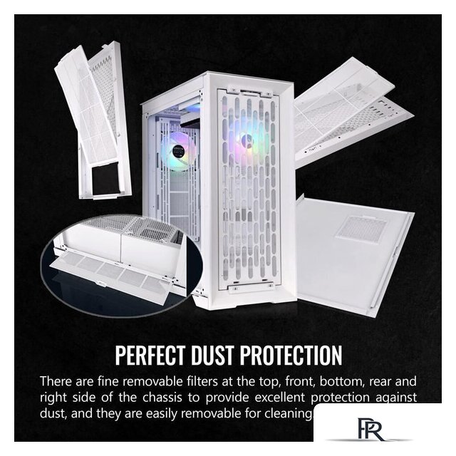 Корпус Thermaltake CTE T500 TG ARGB Snow CA-1X8-00F6WN-01 - Изображение №5 — Интернет-магазин ПроЗаказ