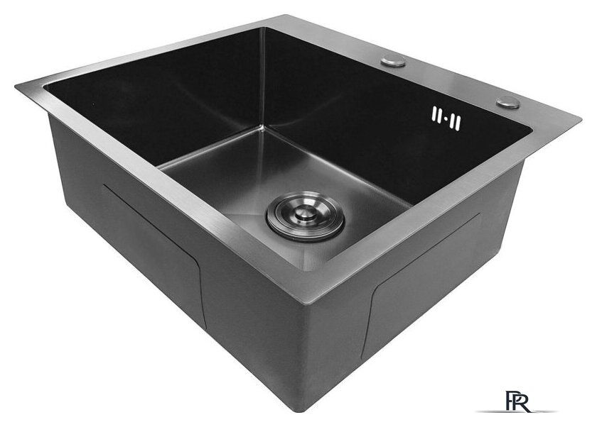 Кухонная мойка Asteria A5550NB-D1 (черный декор) - Изображение №3 — Интернет-магазин ПроЗаказ