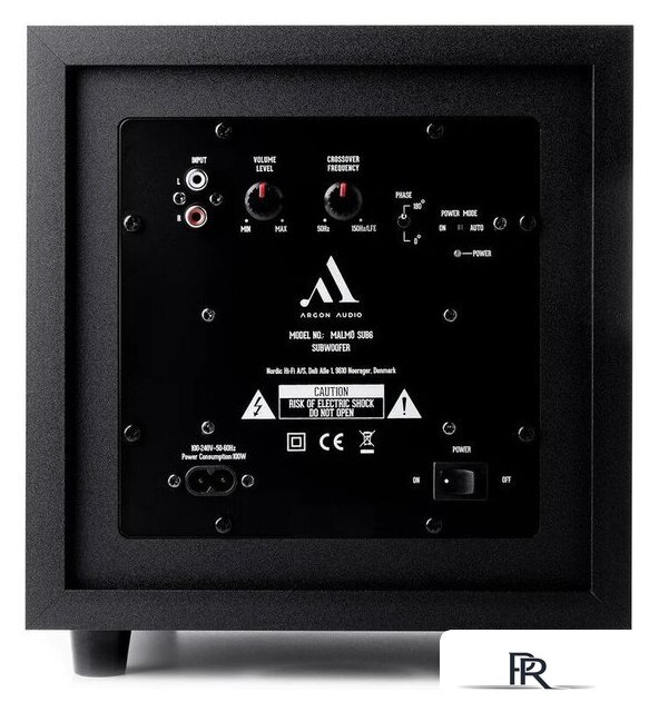 Проводной сабвуфер Argon Audio Malmo Sub 6 (черный) - Изображение №3 — Интернет-магазин ПроЗаказ
