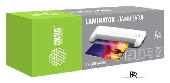 Ламинатор CACTUS CS-LAB-A4400 - Изображение №2 — Интернет-магазин ПроЗаказ