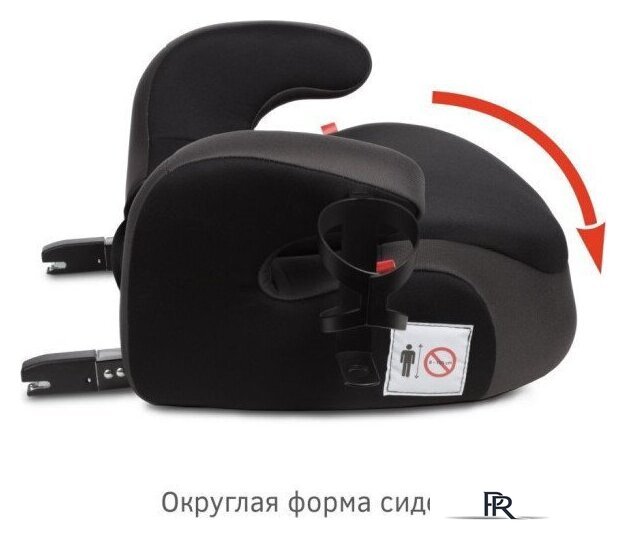 Детское сиденье Siger Fix Lux KRES3999 (мокрый асфальт) - Изображение №4 — Интернет-магазин ПроЗаказ