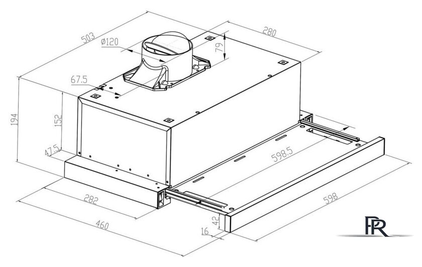 Кухонная вытяжка Meferi SLIDEBOX60WH Power - Изображение №20 — Интернет-магазин ПроЗаказ