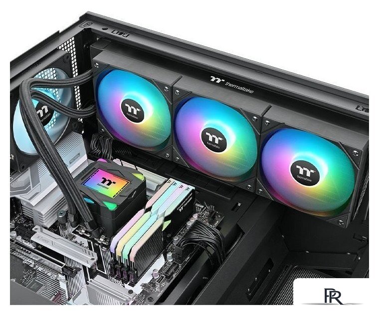 Система жидкостного охлаждения для процессора Thermaltake LA360 ARGB Sync CL-W459-PL12SW-A - Изображение №5 — Интернет-магазин ПроЗаказ