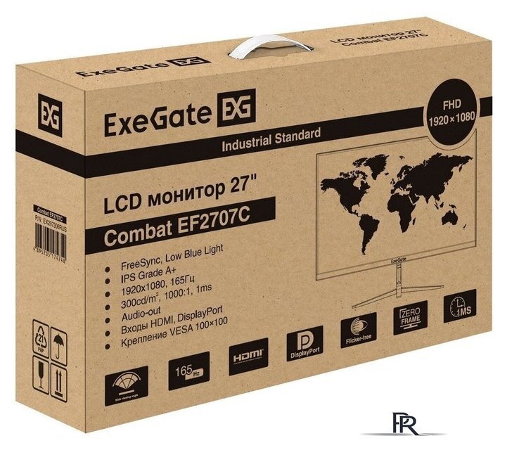 Игровой монитор ExeGate Combat EF2707C EX297306RUS - Изображение №9 — Интернет-магазин ПроЗаказ