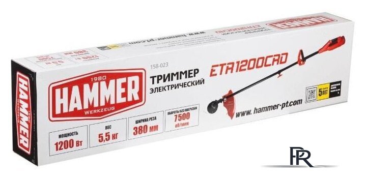 Триммер Hammer ETR1200CRD 647931 - Изображение №10 — Интернет-магазин ПроЗаказ