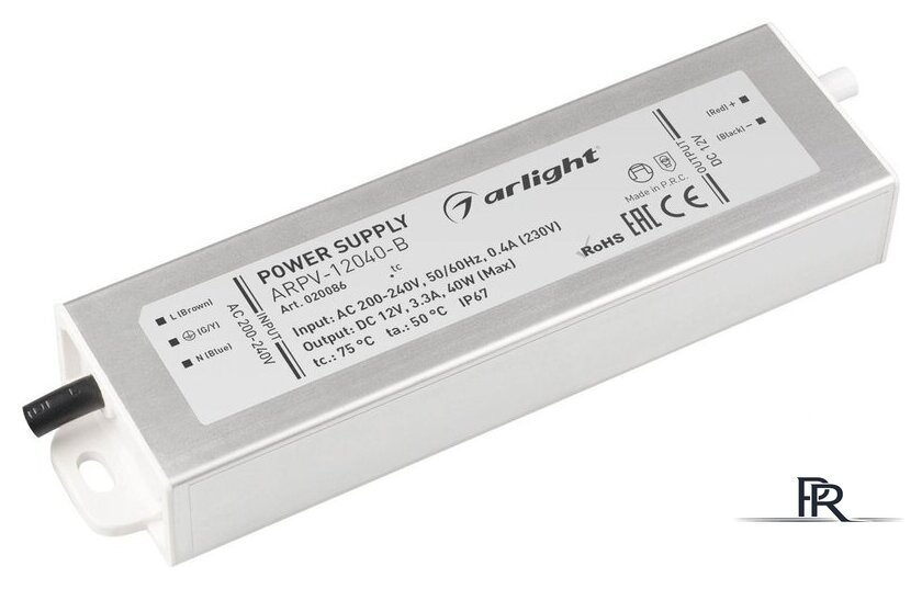 Блок питания Arlight ARPV-12040-B 020086 - Изображение №3 — Интернет-магазин ПроЗаказ