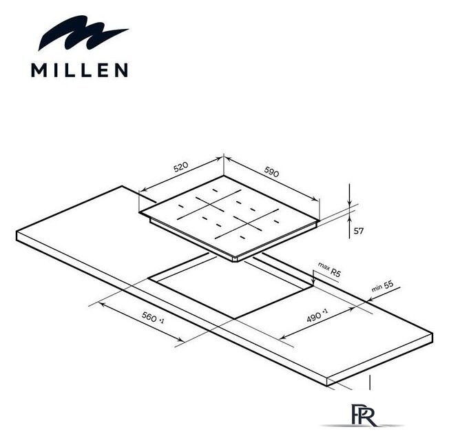 Варочная панель Millen MIH 602 BL - Изображение №7 — Интернет-магазин ПроЗаказ