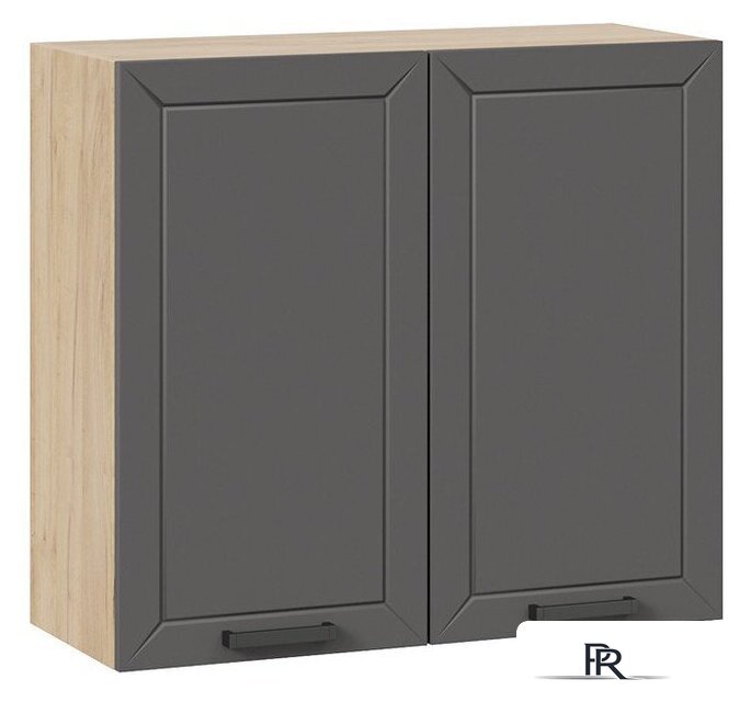 Шкаф навесной Трия Лорас 1В8 (дуб крафт золотой/холст вулкан) - Изображение №1 — Интернет-магазин ПроЗаказ