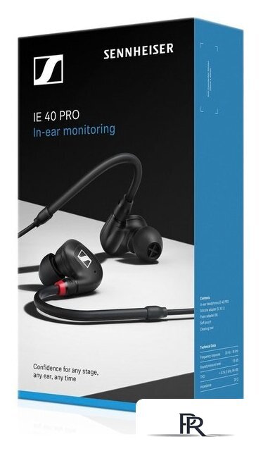 Наушники Sennheiser IE 40 Pro (черный) - Изображение №7 — Интернет-магазин ПроЗаказ