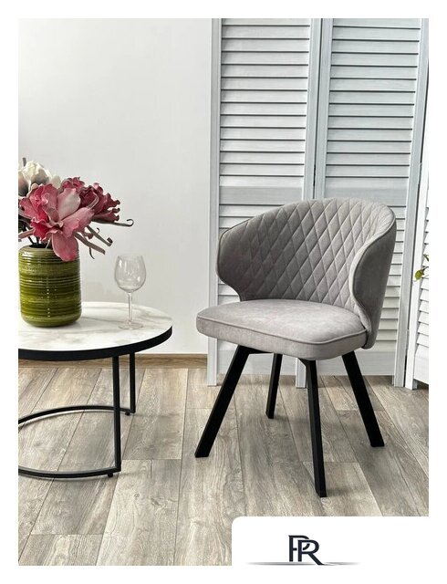 Стул с подлокотниками M-City Skat 670M05312 (B22 cерый/черный) - Изображение №2 — Интернет-магазин ПроЗаказ