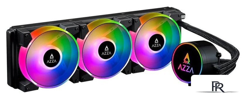 Система жидкостного охлаждения для процессора AZZA Blizzard 360 LCAZ-360R-ARGB - Изображение №1 — Интернет-магазин ПроЗаказ