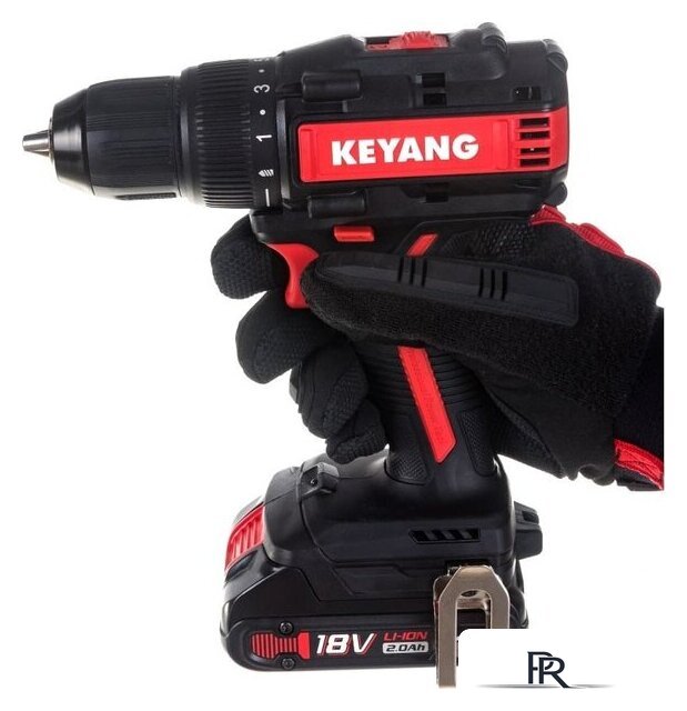 Дрель-шуруповерт Keyang DD18BL-W Set (с 2-мя АКБ, кейс) - Изображение №3 — Интернет-магазин ПроЗаказ