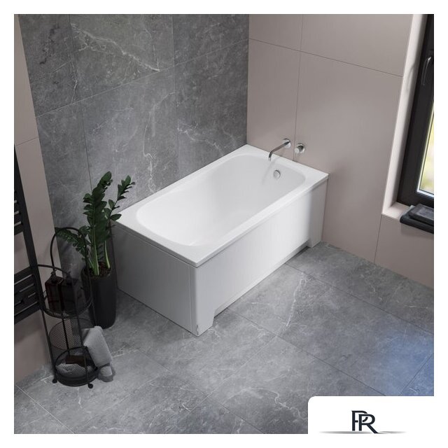 Ванна Lauter Sophia 130 21205130 (с ножками и сифоном 21Y11010 хром) - Изображение №7 — Интернет-магазин ПроЗаказ