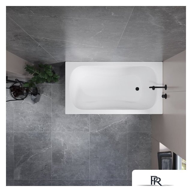 Ванна Lauter Sophia 130 21205130 (с ножками и сифоном 21Y11010 хром) - Изображение №23 — Интернет-магазин ПроЗаказ