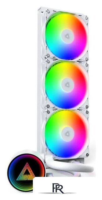 Система жидкостного охлаждения для процессора Montech LightFlow ARGB 360 (белый) - Изображение №2 — Интернет-магазин ПроЗаказ