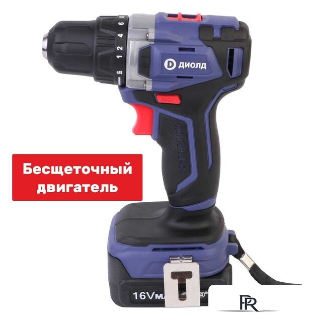 Дрель-шуруповерт ДИОЛД ДЭА-16Л-08 (с 2-мя АКБ, кейс) - Изображение №1 — Интернет-магазин ПроЗаказ