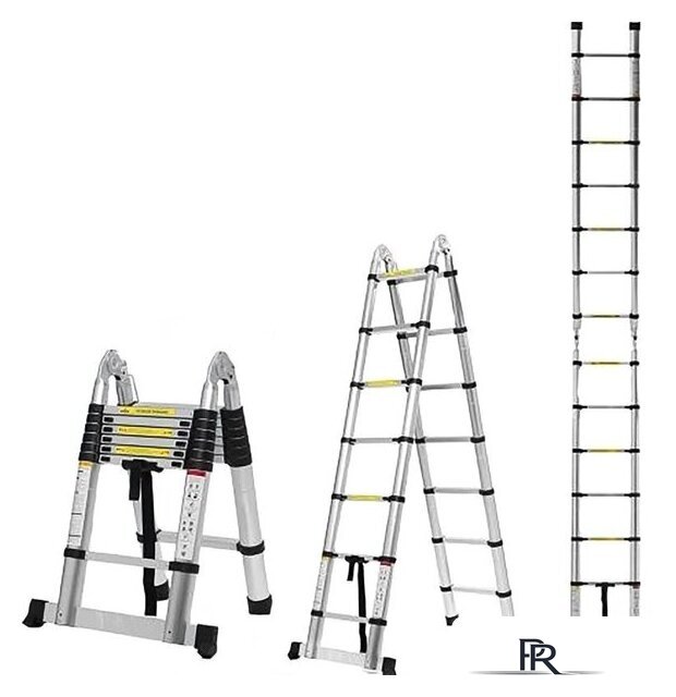 Лестница-стремянка Алюмет STD 2.2 (2х7 ступеней) - Изображение №2 — Интернет-магазин ПроЗаказ