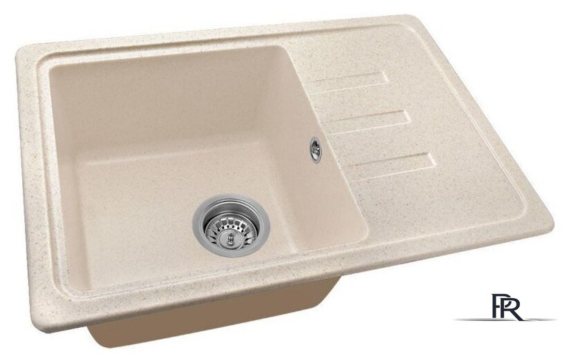 Кухонная мойка Saniteco Rosa (бежевый) - Изображение №7 — Интернет-магазин ПроЗаказ