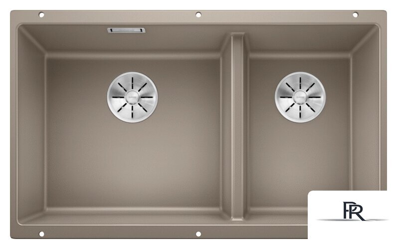 Кухонная мойка Blanco Subline 430/270-U (серый беж) 523158 - Изображение №1 — Интернет-магазин ПроЗаказ