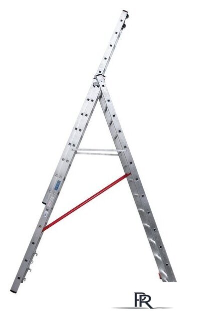 Лестница-стремянка Новая высота NV 523 трёхсекционная индустриальная 3x13 ступеней - Изображение №4 — Интернет-магазин ПроЗаказ