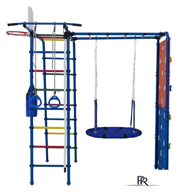 Детский спортивный комплекс Формула здоровья Street 2 (салатовый/радуга) - Изображение №3 — Интернет-магазин ПроЗаказ