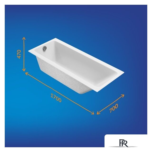 Ванна Cersanit Crea 170x70 64870 - Изображение №7 — Интернет-магазин ПроЗаказ