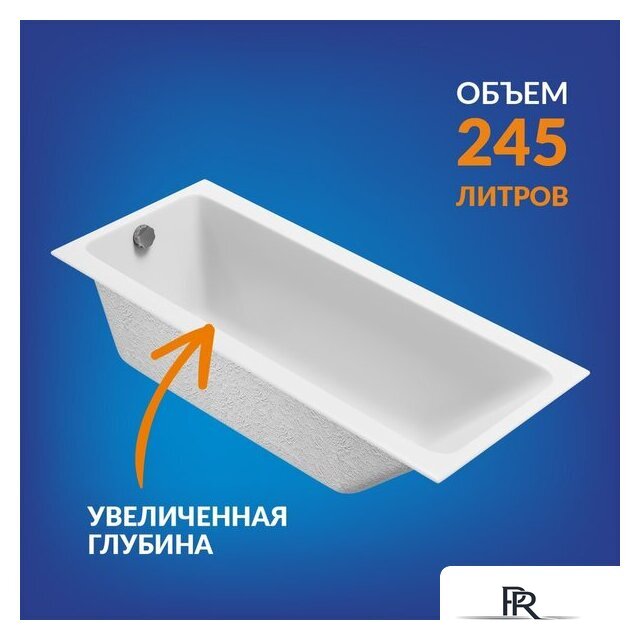 Ванна Cersanit Crea 170x70 64870 - Изображение №15 — Интернет-магазин ПроЗаказ