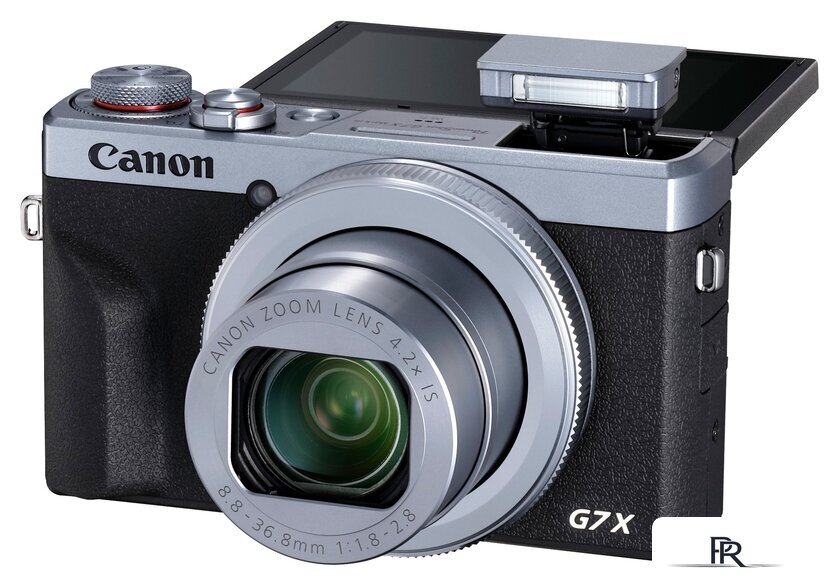 Фотоаппарат Canon PowerShot G7 X Mark III (серебристый) - Изображение №3 — Интернет-магазин ПроЗаказ