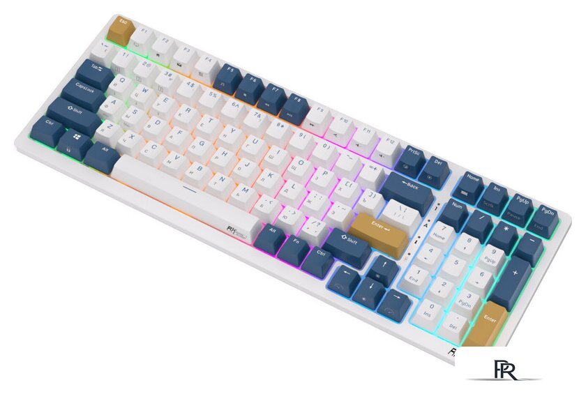 Клавиатура Royal Kludge RK98 RGB Klein Blue (RK Brown) - Изображение №6 — Интернет-магазин ПроЗаказ