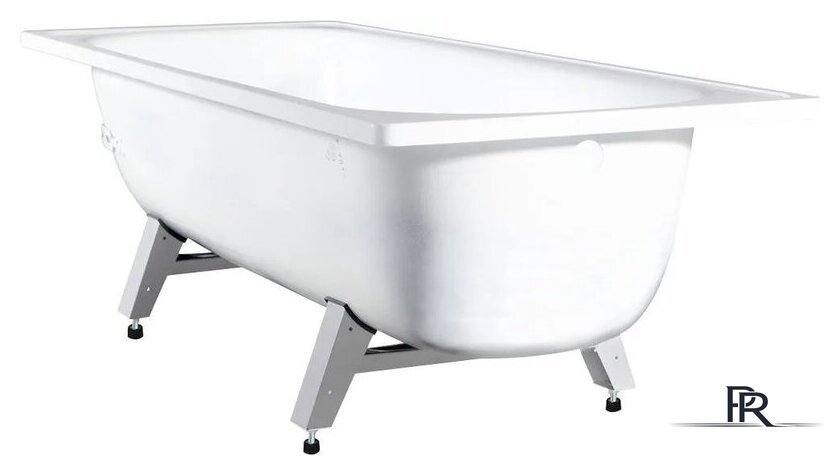 Ванна Виз Antika A-20001 120х70 (белая орхидея, c ножками) - Изображение №3 — Интернет-магазин ПроЗаказ