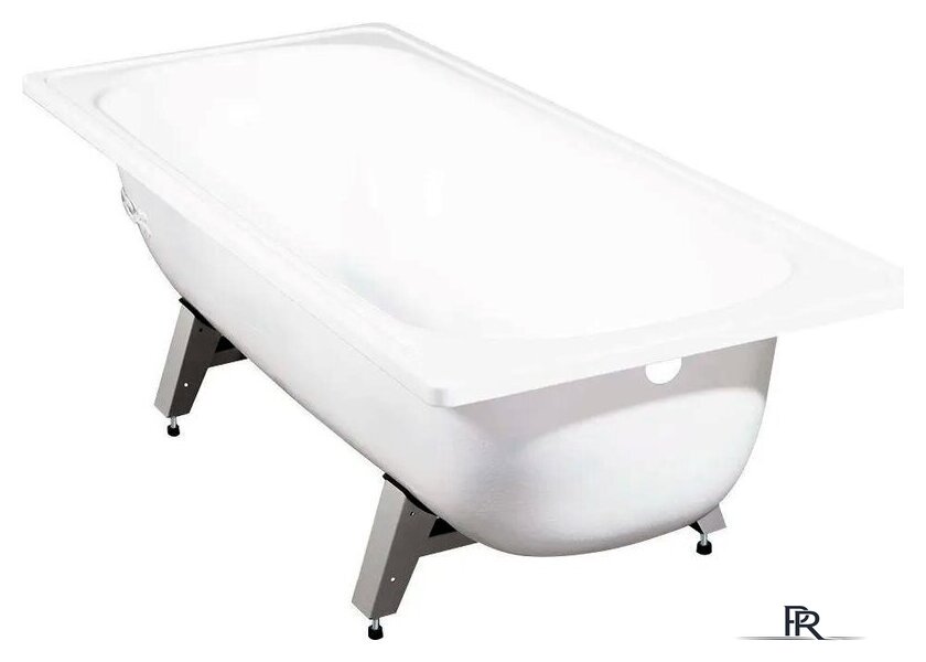 Ванна Виз Antika A-20001 120х70 (белая орхидея, c ножками) - Изображение №2 — Интернет-магазин ПроЗаказ