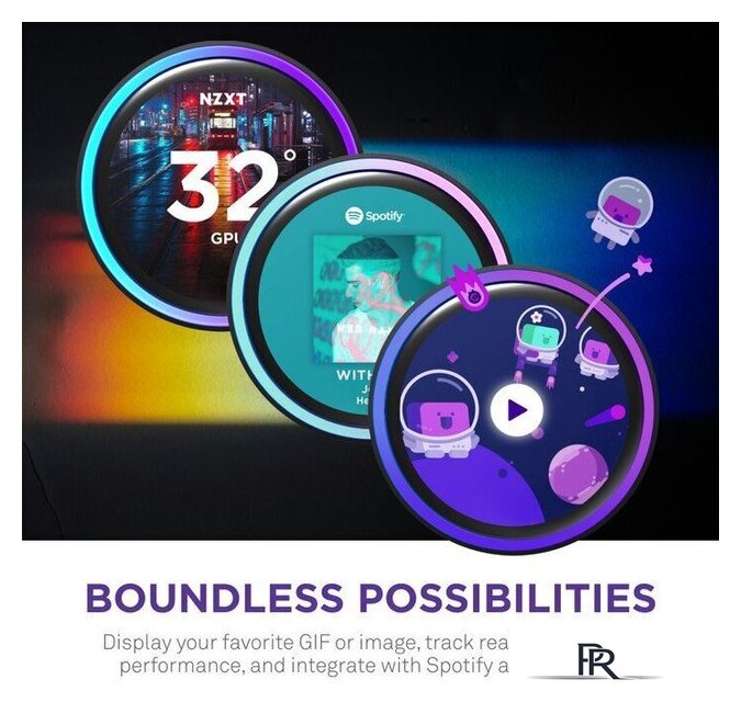 Система жидкостного охлаждения для процессора NZXT Kraken Elite 280 RGB RL-KR28E-W2 - Изображение №4 — Интернет-магазин ПроЗаказ