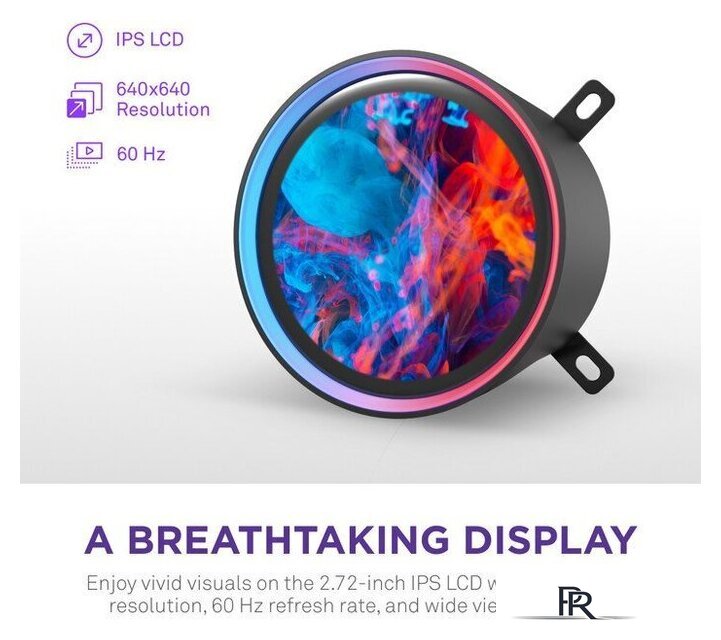 Система жидкостного охлаждения для процессора NZXT Kraken Elite 280 RGB RL-KR28E-W2 - Изображение №3 — Интернет-магазин ПроЗаказ