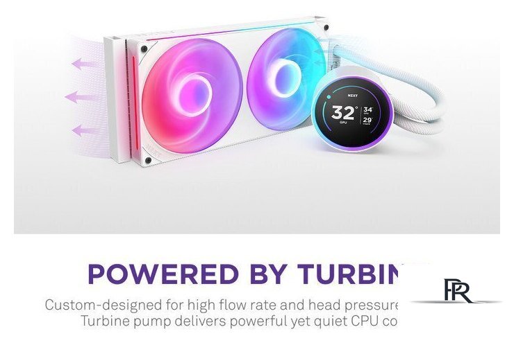 Система жидкостного охлаждения для процессора NZXT Kraken Elite 280 RGB RL-KR28E-W2 - Изображение №2 — Интернет-магазин ПроЗаказ