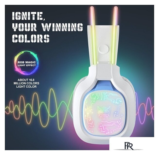 Наушники Onikuma X22 (белый) - Изображение №3 — Интернет-магазин ПроЗаказ