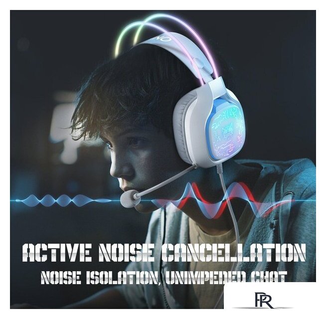 Наушники Onikuma X22 (белый) - Изображение №4 — Интернет-магазин ПроЗаказ