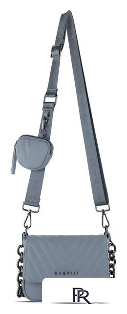 Женская сумка Bugatti Sira 49332039 (голубой) - Изображение №5 — Интернет-магазин ПроЗаказ