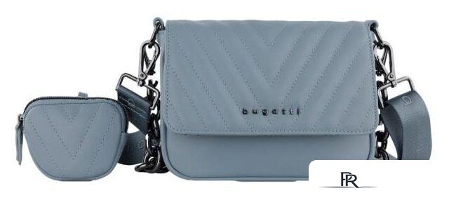 Женская сумка Bugatti Sira 49332039 (голубой) - Изображение №1 — Интернет-магазин ПроЗаказ