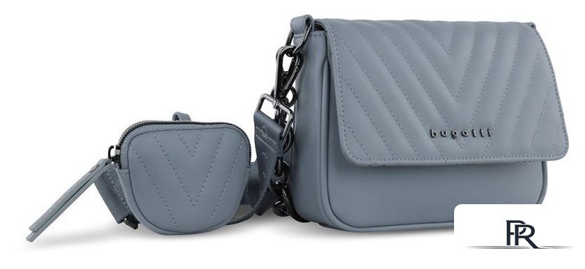 Женская сумка Bugatti Sira 49332039 (голубой) - Изображение №2 — Интернет-магазин ПроЗаказ