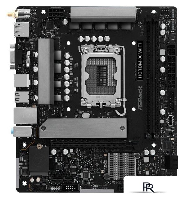Материнская плата ASRock H810M-X WiFi - Изображение №1 — Интернет-магазин ПроЗаказ