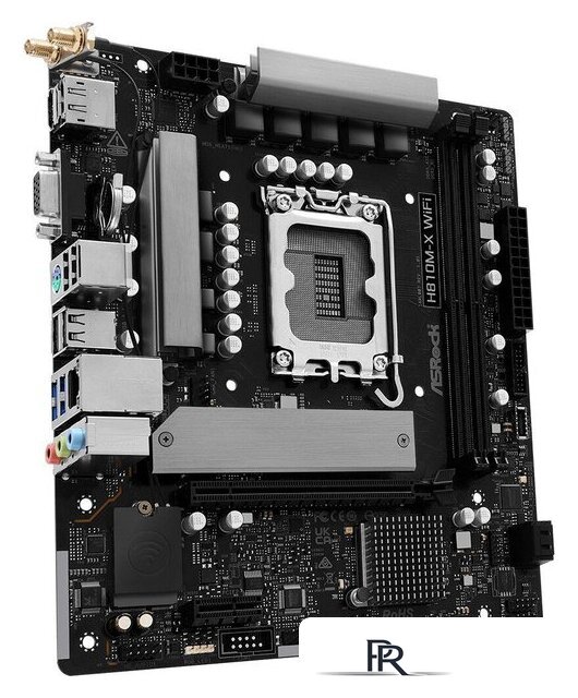Материнская плата ASRock H810M-X WiFi - Изображение №2 — Интернет-магазин ПроЗаказ
