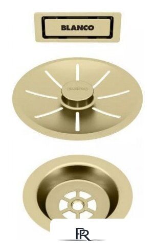 Сливная решетка Blanco 203476 (satin gold) - Изображение №1 — Интернет-магазин ПроЗаказ