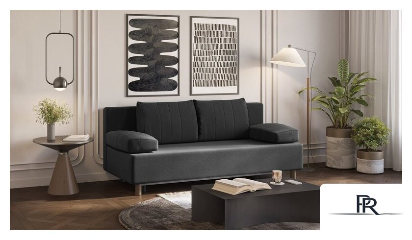 Диван Mio Tesoro Саари SB3 (Malmo 96 Dark Grey) - Изображение №5 — Интернет-магазин ПроЗаказ