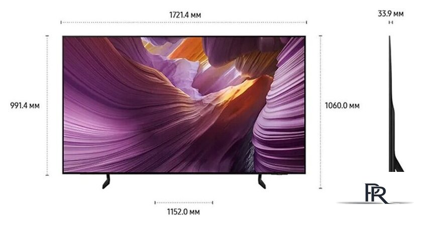 OLED телевизор Samsung OLED S85F QE77S85FAEXRU - Изображение №4 — Интернет-магазин ПроЗаказ