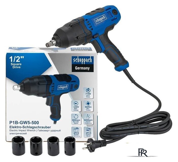 Гайковерт Scheppach Sch-P1B-GW5-500 - Изображение №1 — Интернет-магазин ПроЗаказ