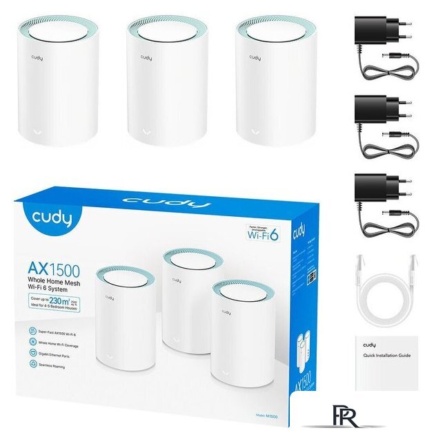 Wi-Fi система Cudy M1500 1.0 (3-Pack) - Изображение №2 — Интернет-магазин ПроЗаказ