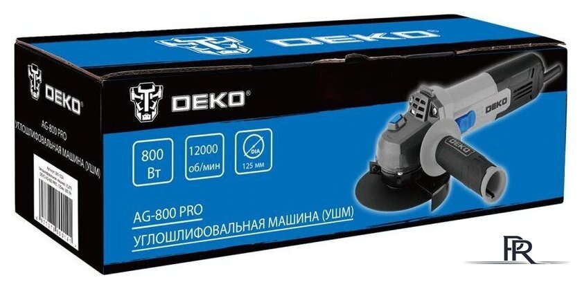 Угловая шлифмашина Deko AG-800 PRO 081-1024 - Изображение №5 — Интернет-магазин ПроЗаказ