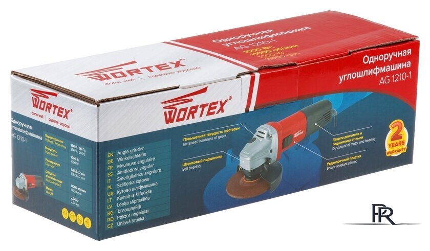 Угловая шлифмашина Wortex AG 1210-1 AG1210100013 - Изображение №6 — Интернет-магазин ПроЗаказ
